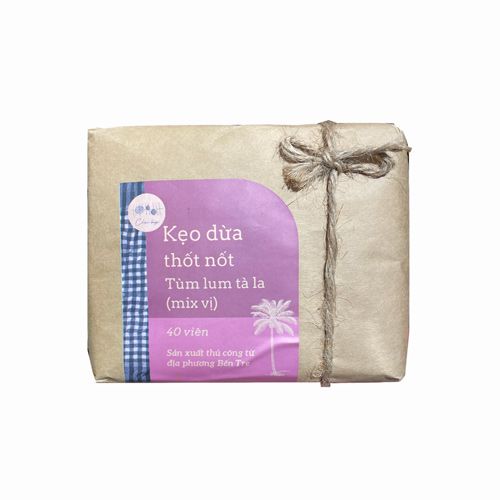 Palm Sugar Coconut Candy Mixed Chai Bep 250G- 