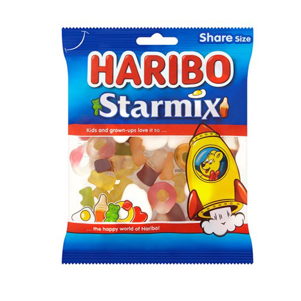Kẹo Dẻo Starmix Haribo 160G- Kẹo Dẻo Starmix Haribo 160G