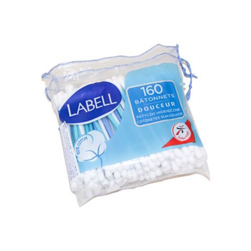 Cotton Swab Labell 160Sticks/Bag- Cotton Swab Labell 160Sticks/Bag