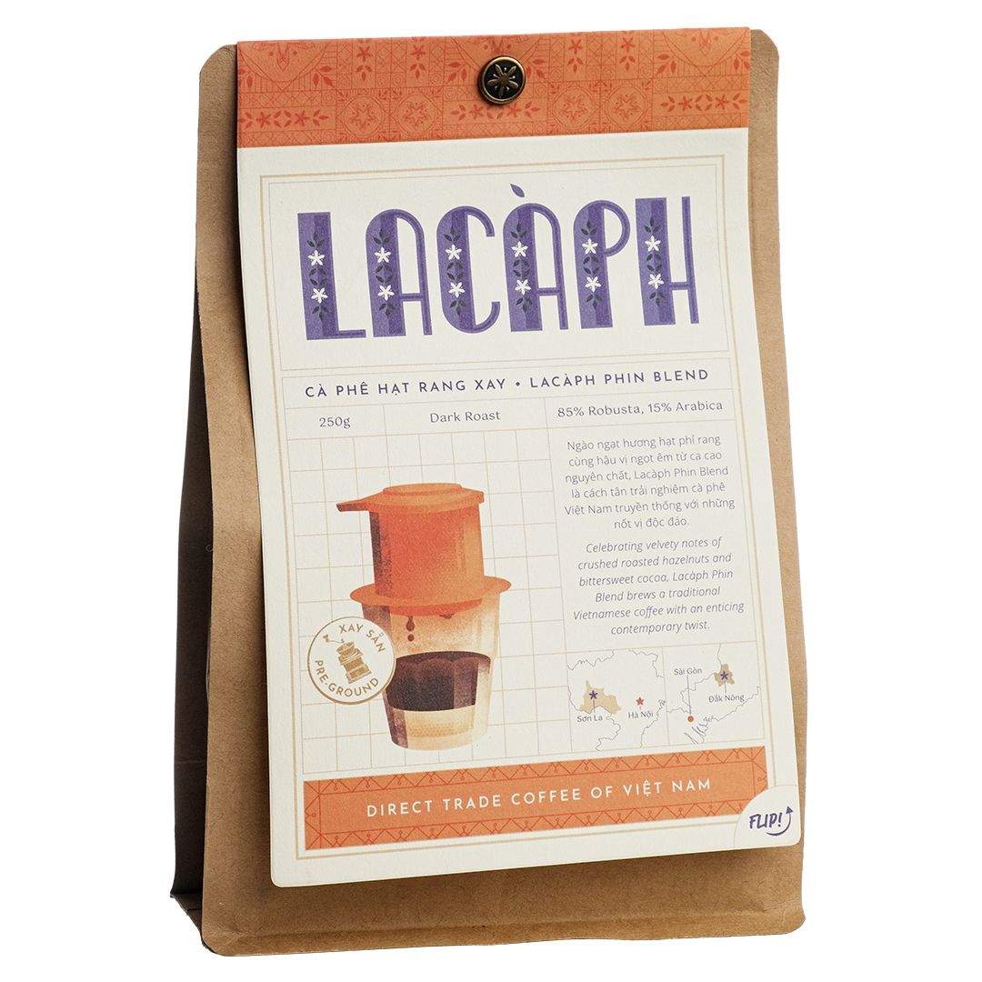 Dark Roasted Phin Blend Lacaph 250G- 