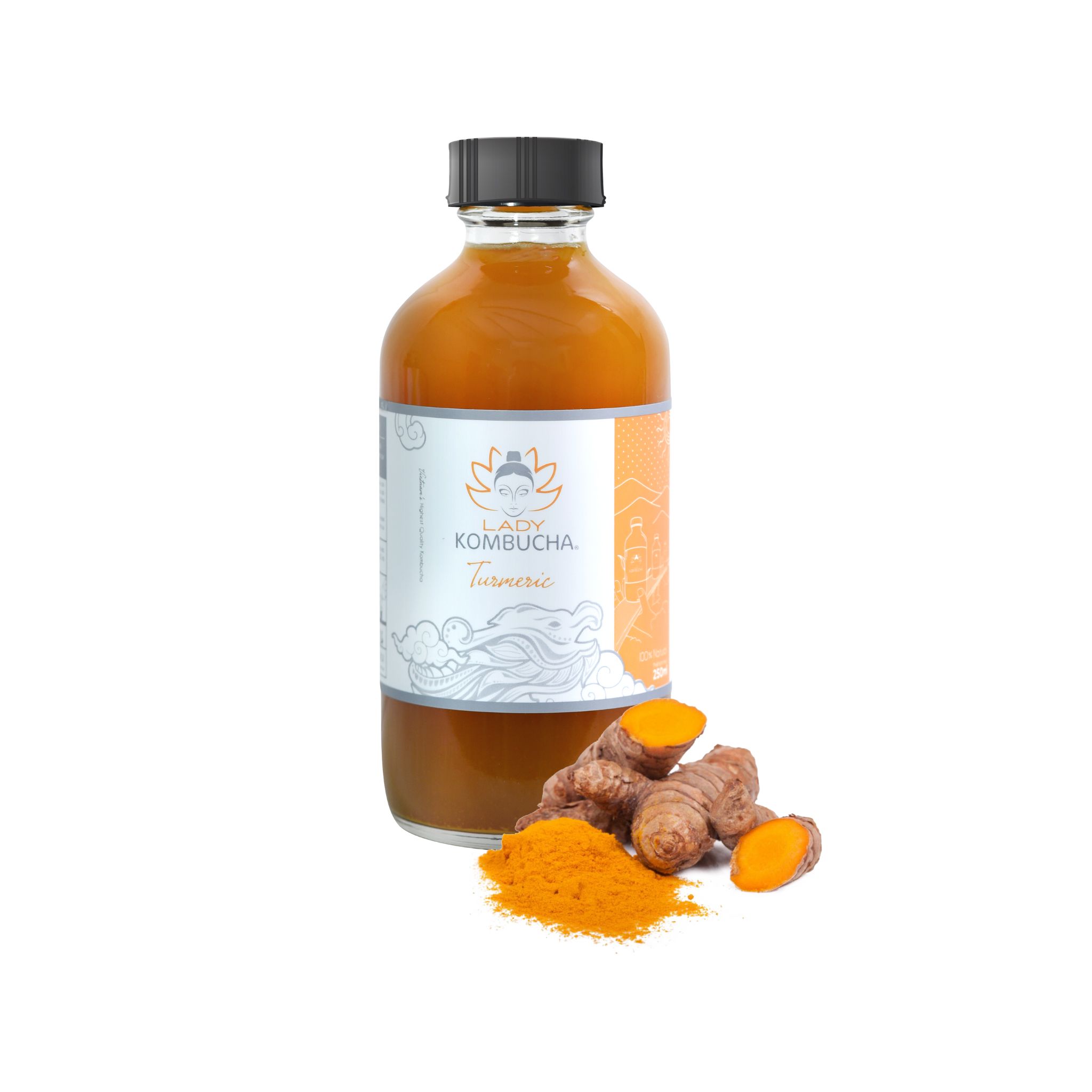 Kombucha Vị Nghệ Lady Buddha 250Ml-