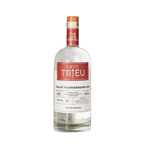 Rượu Gin Lady Trieu Dalat Flower 700Ml- 