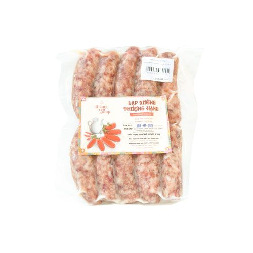 Vnmese Pork Sausage Hoang Yen 500G- Vnmese Pork Sausage Hoang Yen 500G