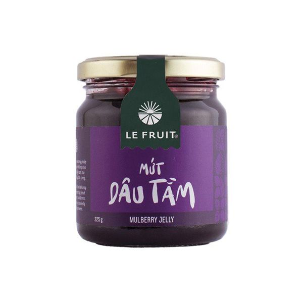 Black Mulberry Jelly Le Fruit 225G- Black Mulberry Jelly Le Fruit 225G