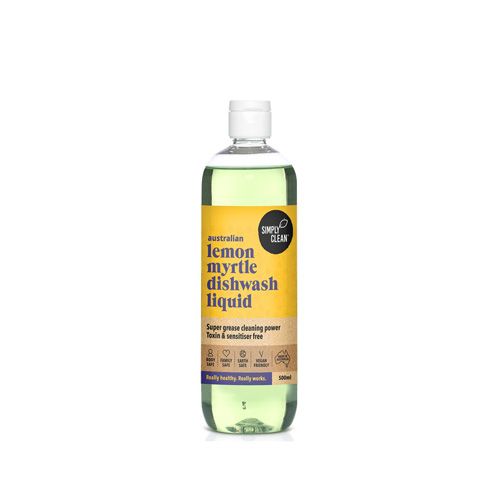 Lemon Myrtle Dishwash Liquid Simply Clean 500Ml- 