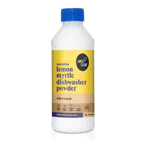 Lemon Myrtle Dishwasher Powder Simply Clean 1Kg- 