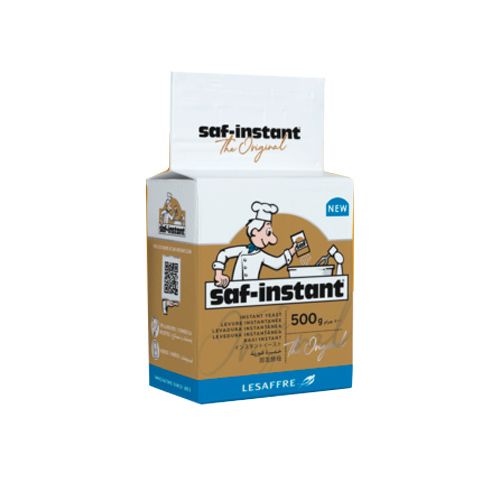 Natural Instant Yeast Yellow Lesaffre 500G- Natural Instant Yeast Yellow Lesaffre 500G