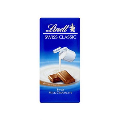 Swiss Classic Milk Chocolate Lindt 100G- Swiss Classic Milk Chocolate Lindt 100G