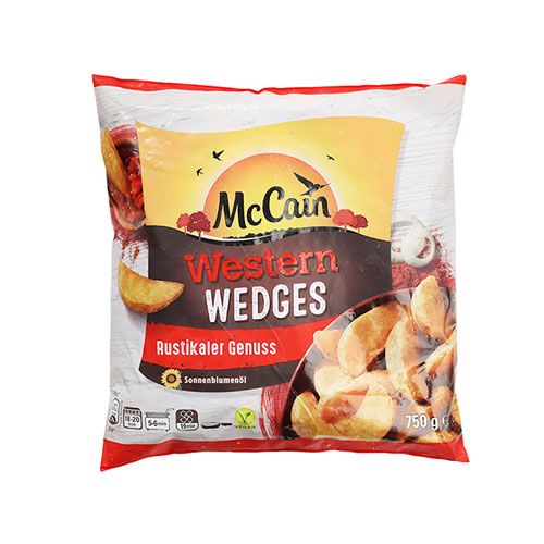 Western Wedges Potato Mccain 750G- Western Wedges Potato Mccain 750G