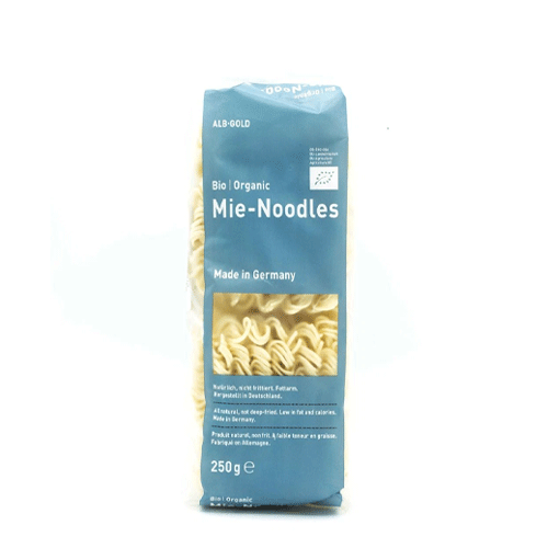 Mì Ăn Liền Hữu Cơ Không Trứng Alb Gold 250G