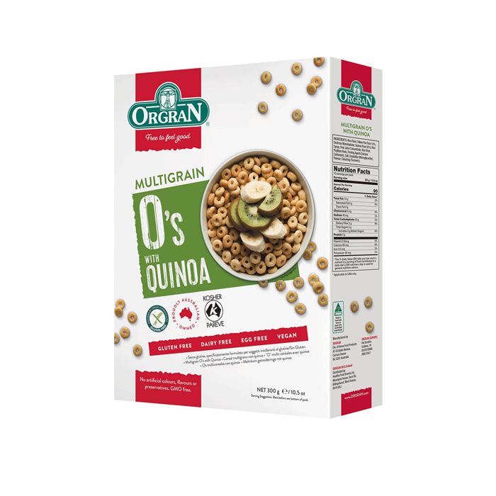 Gluten Free Cereals Multigrain With Quinoa Orgran 300G- 