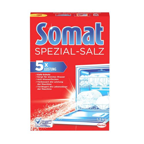 Muối Dùng Cho Máy Rửa Chén Somat 1.2Kg- Muối Rửa Chén Somat 1.2Kg