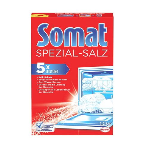Muối Dùng Cho Máy Rửa Chén Somat 1.2Kg