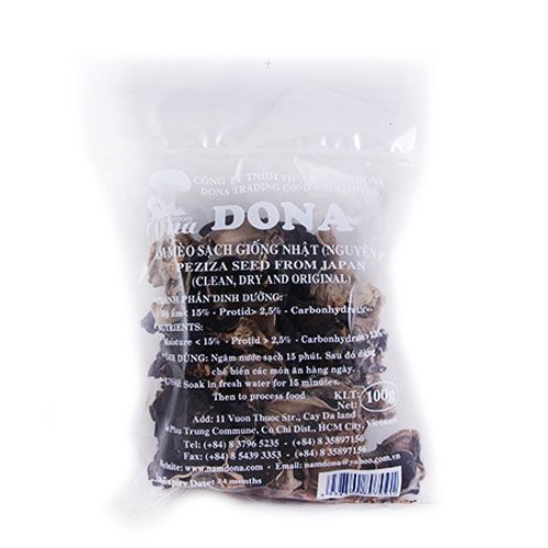 Nấm Mèo Khô Dona 100G