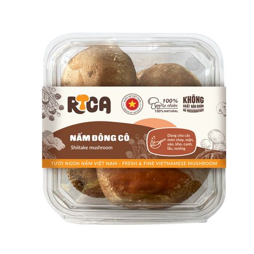 Nấm Đông Cô Rica 100G- Nấm Hương Tươi Rica 100G