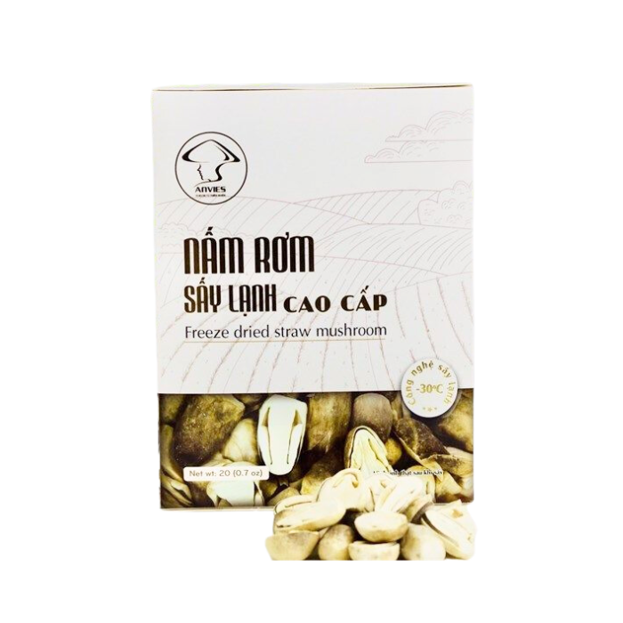 Freeze- Dried Straw Mushroom Anvies 20G-