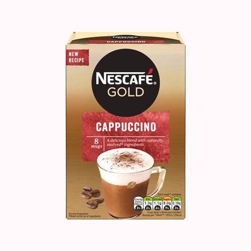 Nescafe Gold Cappuccino 124G-