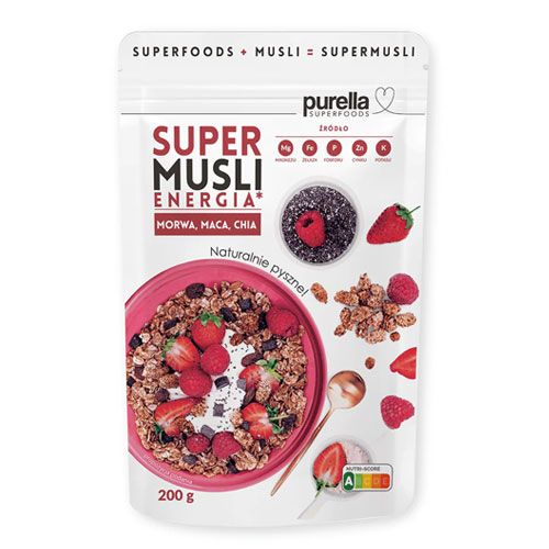 Super Muesli Energy Purella 200G- 