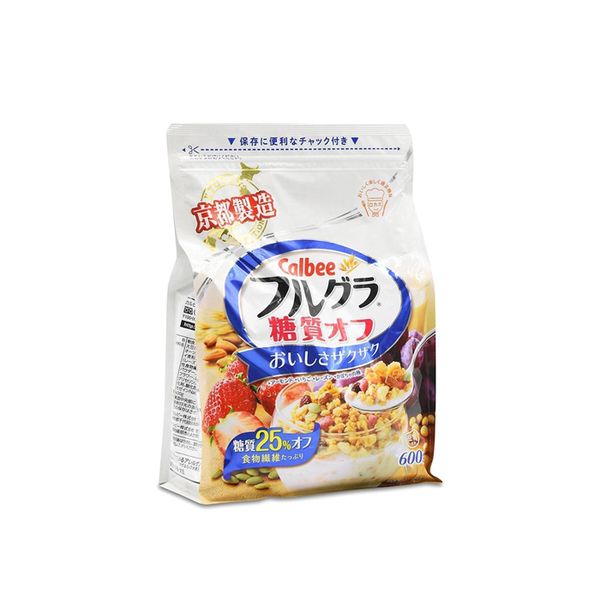 Ngũ Cốc Trái Cây Ít Đường Calbee 425G