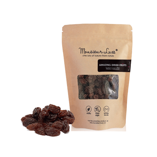 Black Raisins Monsieur Luxe 100G- 