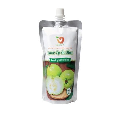 Nước Ép Ổi Tươi Thanh Trùng Juicy V 250Ml- 