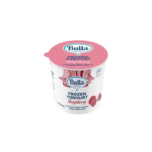 Frozen Yoghurt Raspberry Bulla 200Ml- 