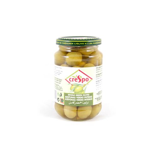 Olive Xanh Nguyên Trái Crespo 370G- Quả Olive Xanh Nguyên Trái Crespo 370Ml