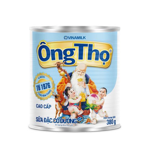 Blue Condensed Milk Ong Tho Vinamilk 380G- 