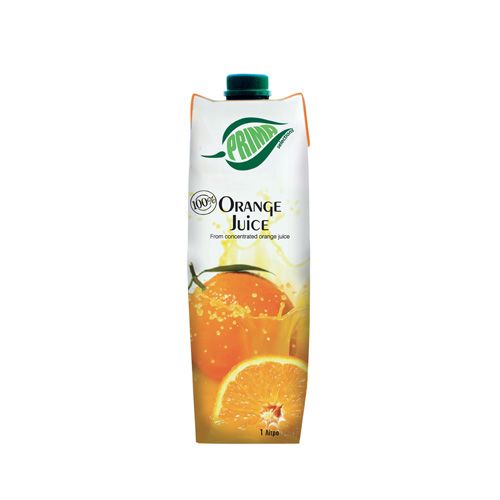 Orange Juice 100% Prima 1L- 
