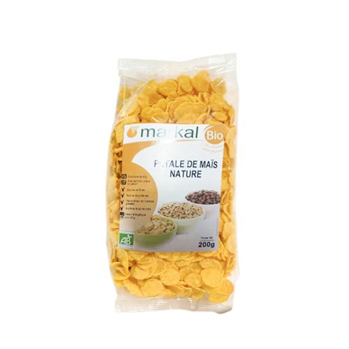 Ngũ Cốc Hữu Cơ Bắp (Ngô) Cán Dẹp Markal 200G- Ngũ Cốc Hữu Cơ Bắp (Ngô) Cán Dẹp Markal 200G