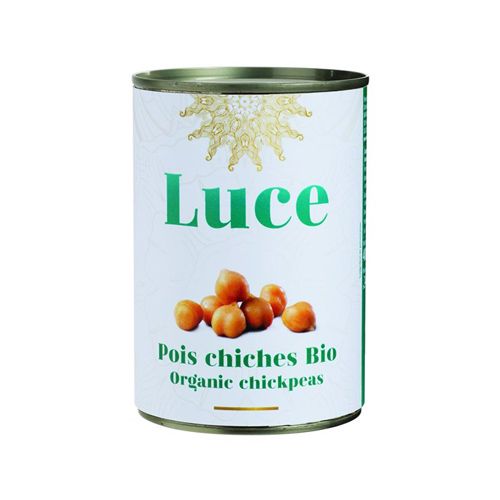 Organic Cooked Chickpeas Luce 400G- Org Chickpeas Luce 400G