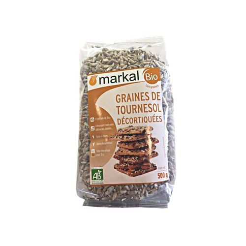 Organic Dried Sunflower Seeds Markal 500G- Org Dried Sunflower Seeds Markal 500G