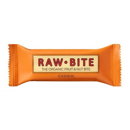 Thanh Dinh Dưỡng Hữu Cơ Từ Hạt Và Trái Cây Vị Hạt Điều Raw Bite 50G