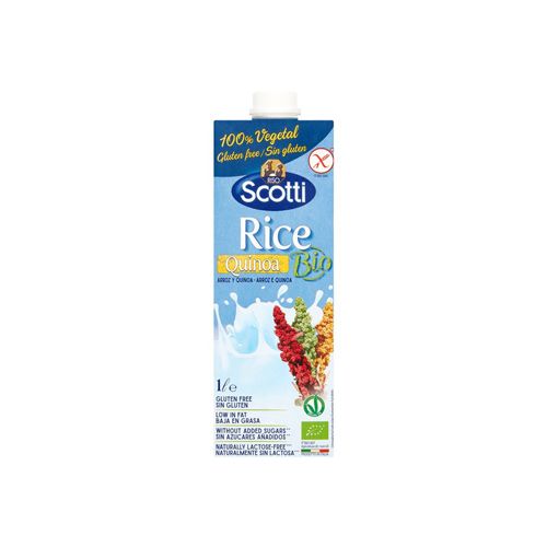 Organic Rice Quinoa Milk Riso Scotti 1L- Org Rice Quinoa Milk Riso Scotti 1L