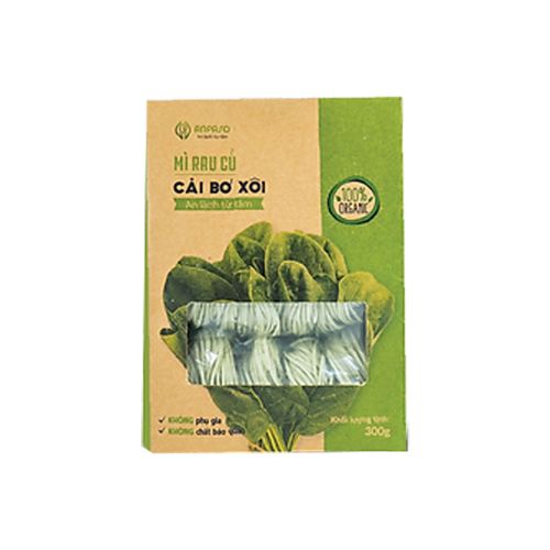 Mì Cải Bó Xôi Hữu Cơ Anpaso 300G