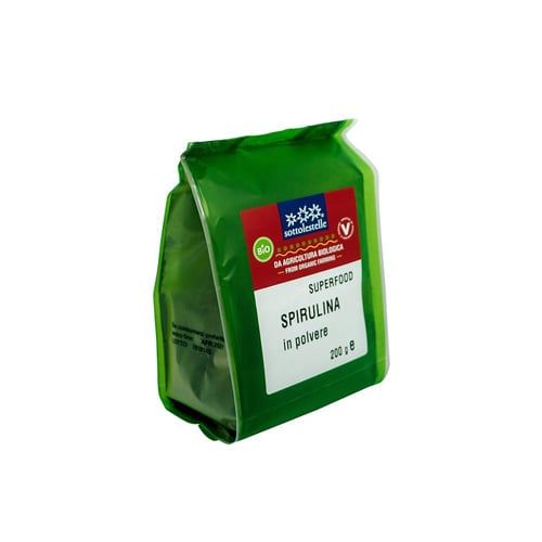 Bột Tảo Spirulina Hữu Cơ Sottolestelle 200G