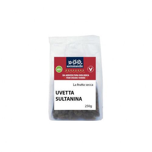 Organic Sultana Raisins Sotto 250G- Organic Sultana Raisins Sotto 250G