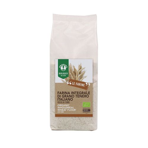 Organic Whole Wheat Flour Probios 1Kg- Org Whole Wheat Flour Probios 1Kg