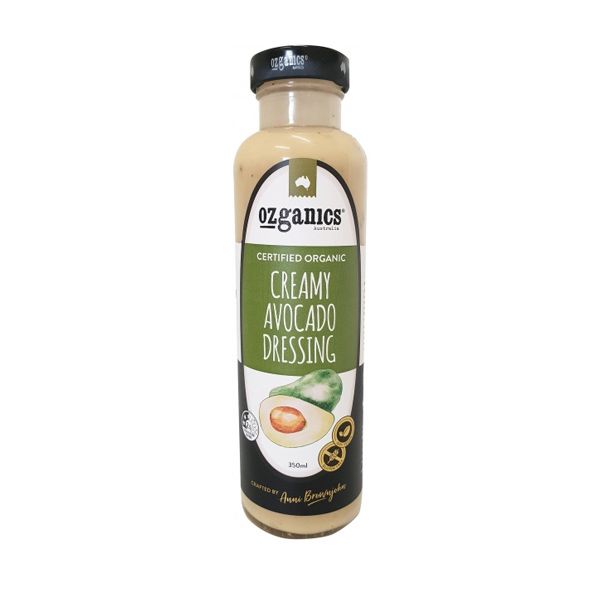 Organic Creamy Avocado Dressing Ozganics 250Ml-