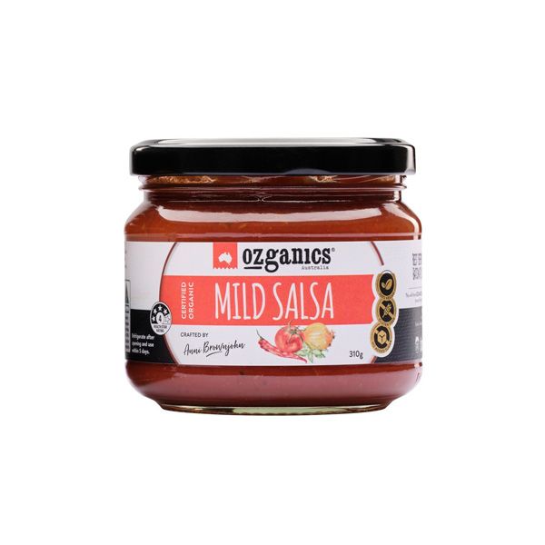 Sốt Salsa Hữu Cơ Không Cay & Không Thêm Đường Ozganics 310Gr- 