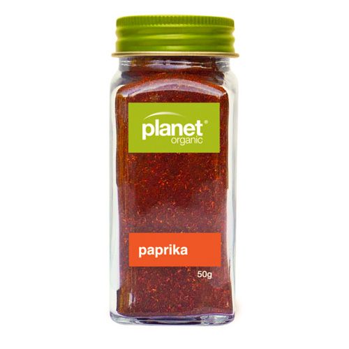 Organic Paprika Planet Organic 50G (Jar)- Org Paprika Planet Organic 50G (Jar)