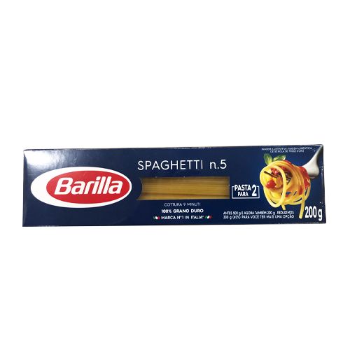 Pasta Spaghetti Mini Barilla 200G- 