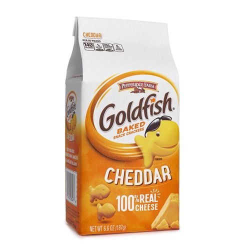 Goldfish Cheddar Pepperidge Farm 187G- Goldfish Cheddar Pepperidge Farm 187G