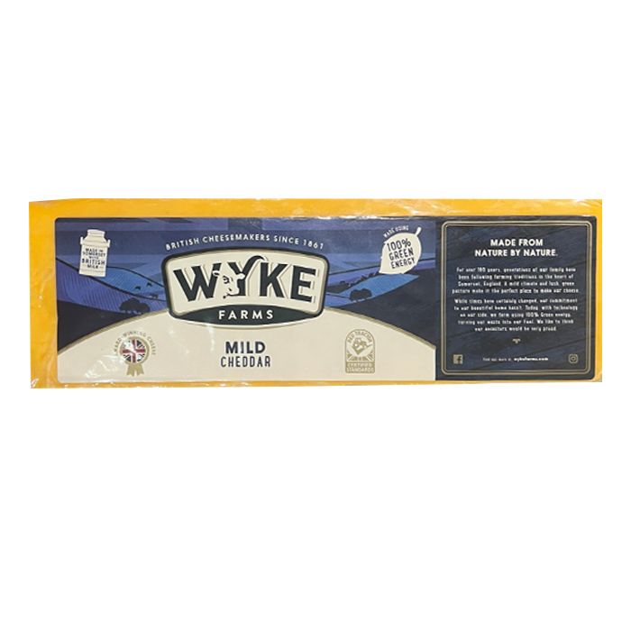 Phô Mai Cheddar Scotland Màu Nhạt 3 Tháng Wyke Farms 100G- 