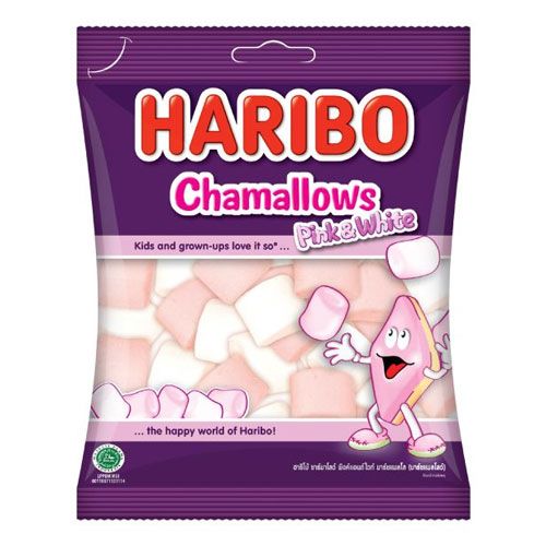 Pink & White Chamallows Haribo 150G- 