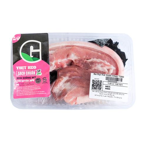 Pork Boneless Belly Feddy 300G- 