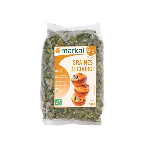 Organic Pumpkin Seeds Markal 500G- Org Pumpkin Seeds Markal 500G