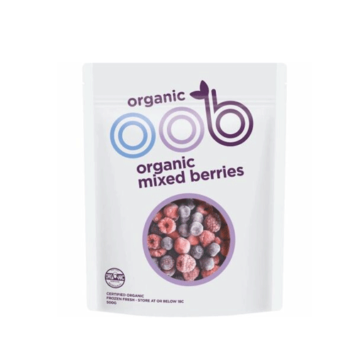 Frozen Org Mixed Berries Oob 500G- 