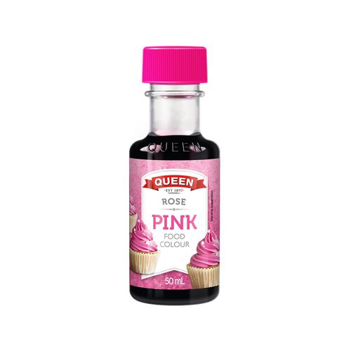 Food Colour Rose Pink Queen 50Ml- Food Colour Rose Pink Queen 50Ml