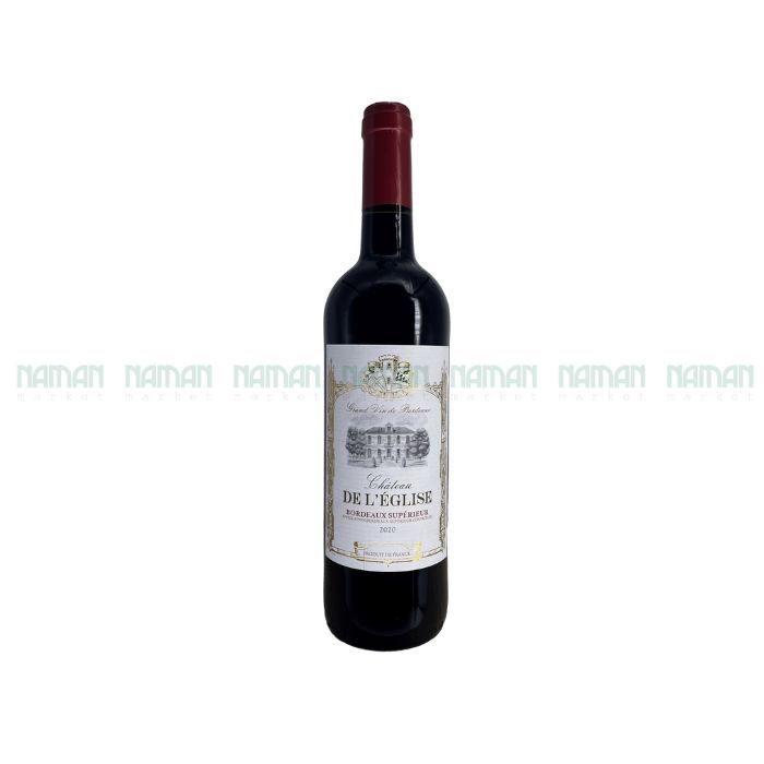 Red Wine Chatteau De Leglise Bordeaux Supperior Maison Bouey 750ml-